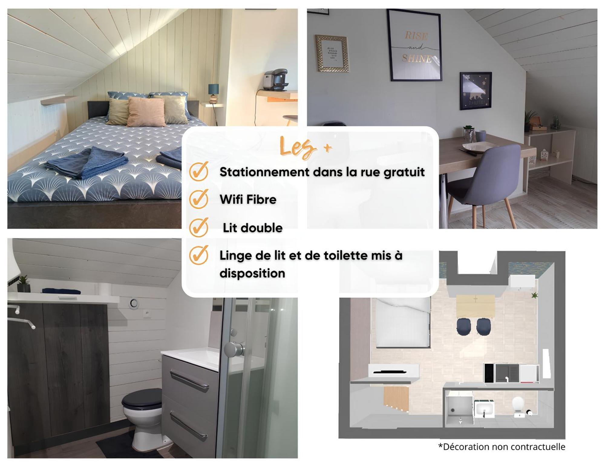 Studio Miraumont, Stationnement Gratuit, 5Min Gare Apartment Amiens Ngoại thất bức ảnh